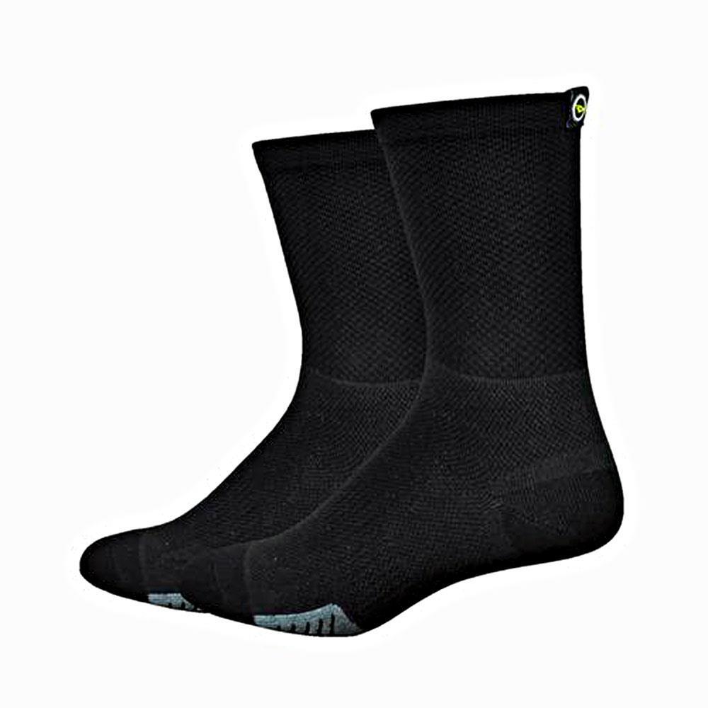 DeFeet Cyclismo Tab Socks - Black 1/1