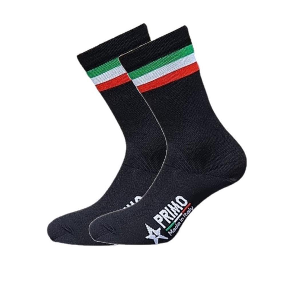 PRIMO Primo Classico Italia Black Cycling Socks