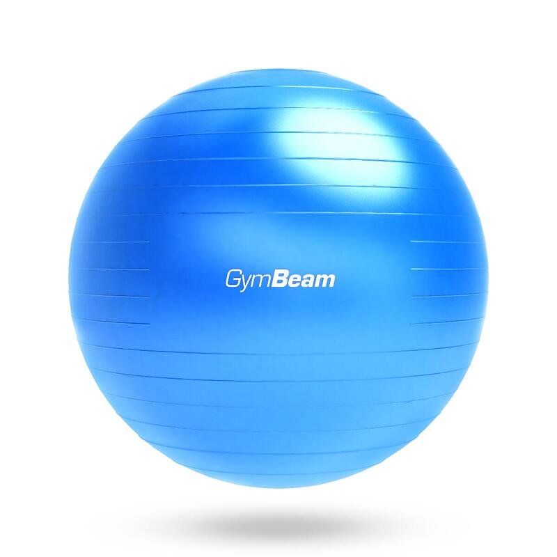 Piłka do ćwiczeń fitness GymBeam FitBall  85 cm glossy blue