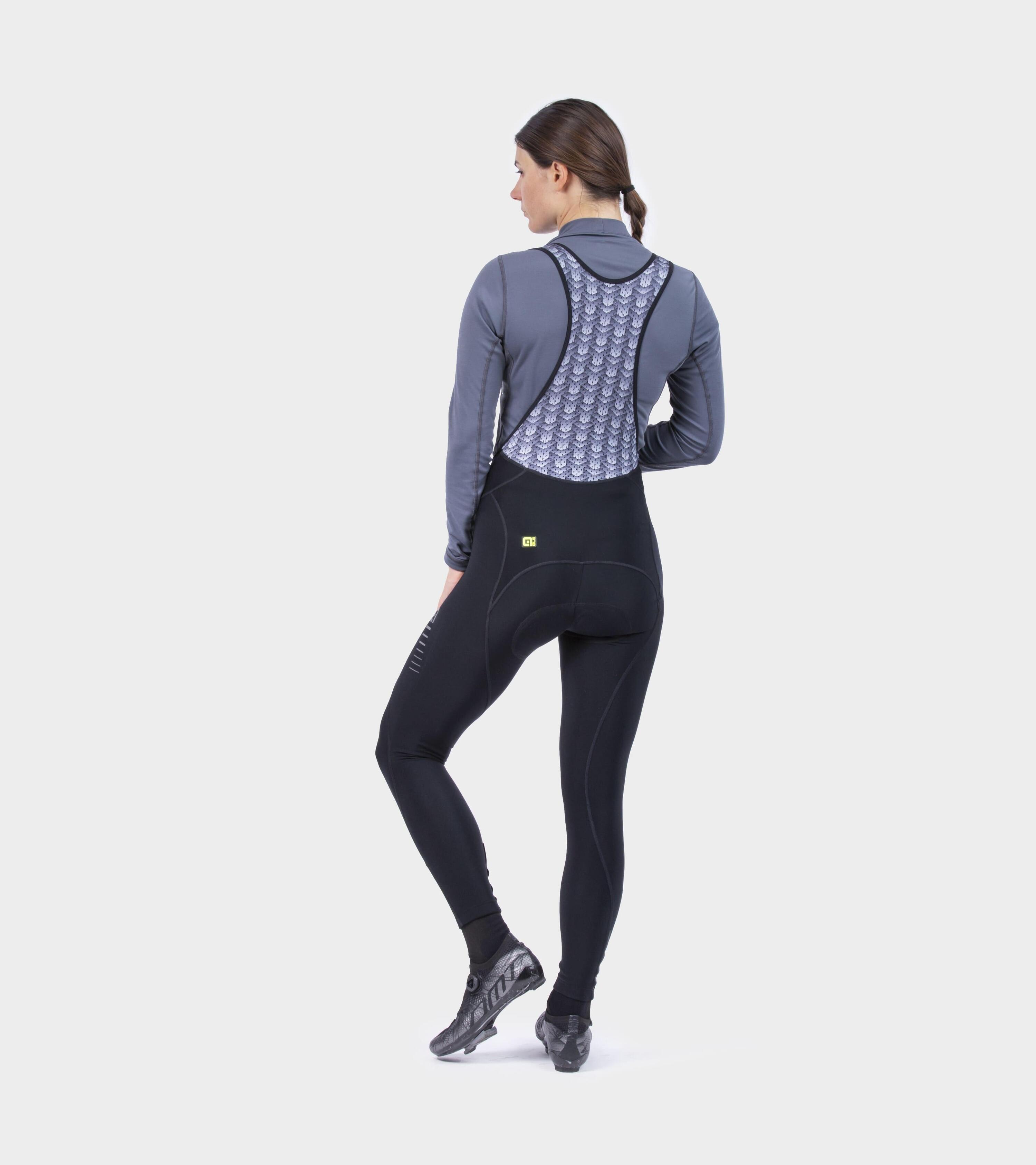 Ale Dames Lange Fietsbroek Solid Essential 4/7
