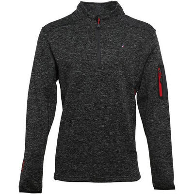 Fleece sweatshirt met halve rits peak mountain cypar