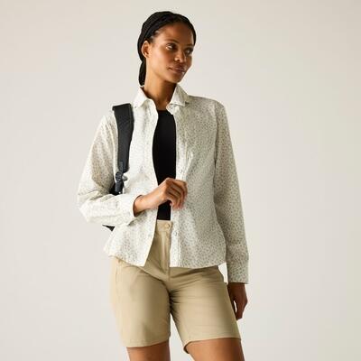 Vrouwelijke lange mouwen anti-insect blouse regatta travel