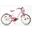 Bicicletă pentru fete SCH Pink Love 20” cu accesorii