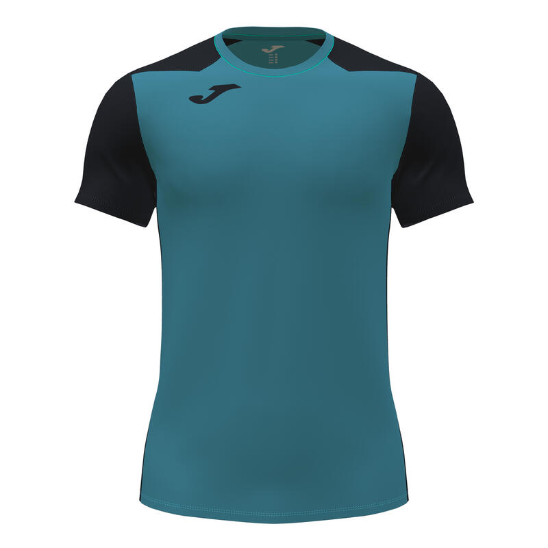 Maillot manches courtes Garçon Joma Record ii turquoise noir