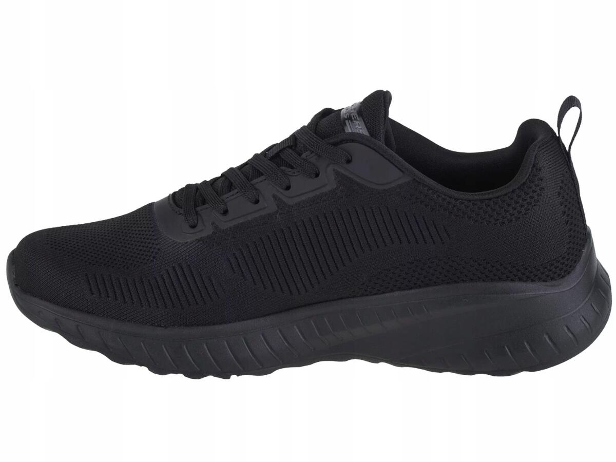 Buty Męskie Skechers Bobs Squad Chaos 118000-Bbk Czarne Lekkie Wygodne 45,5 4/7