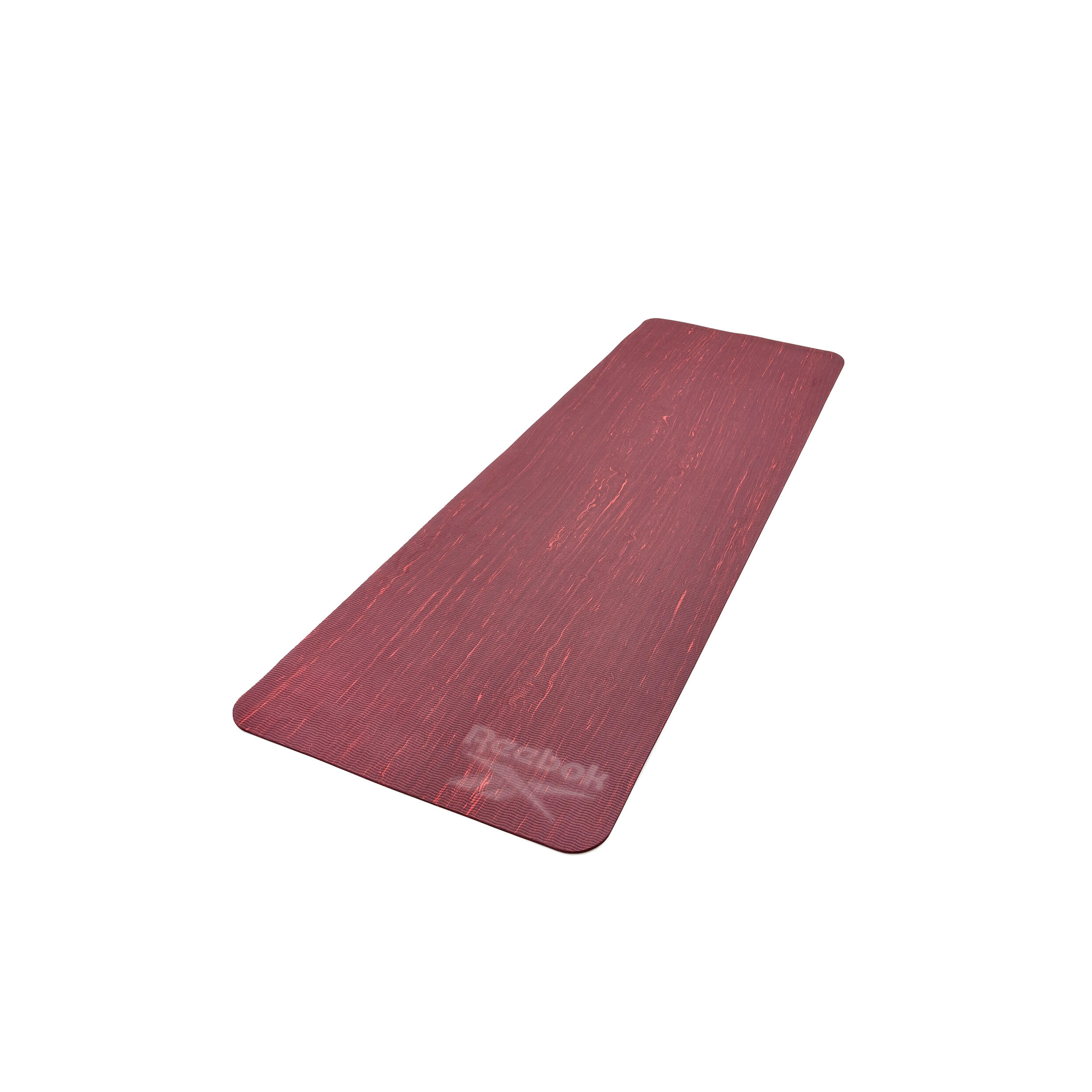 Tapis de yoga Reebok Camo, 5 mm, rouge/marron 2/5