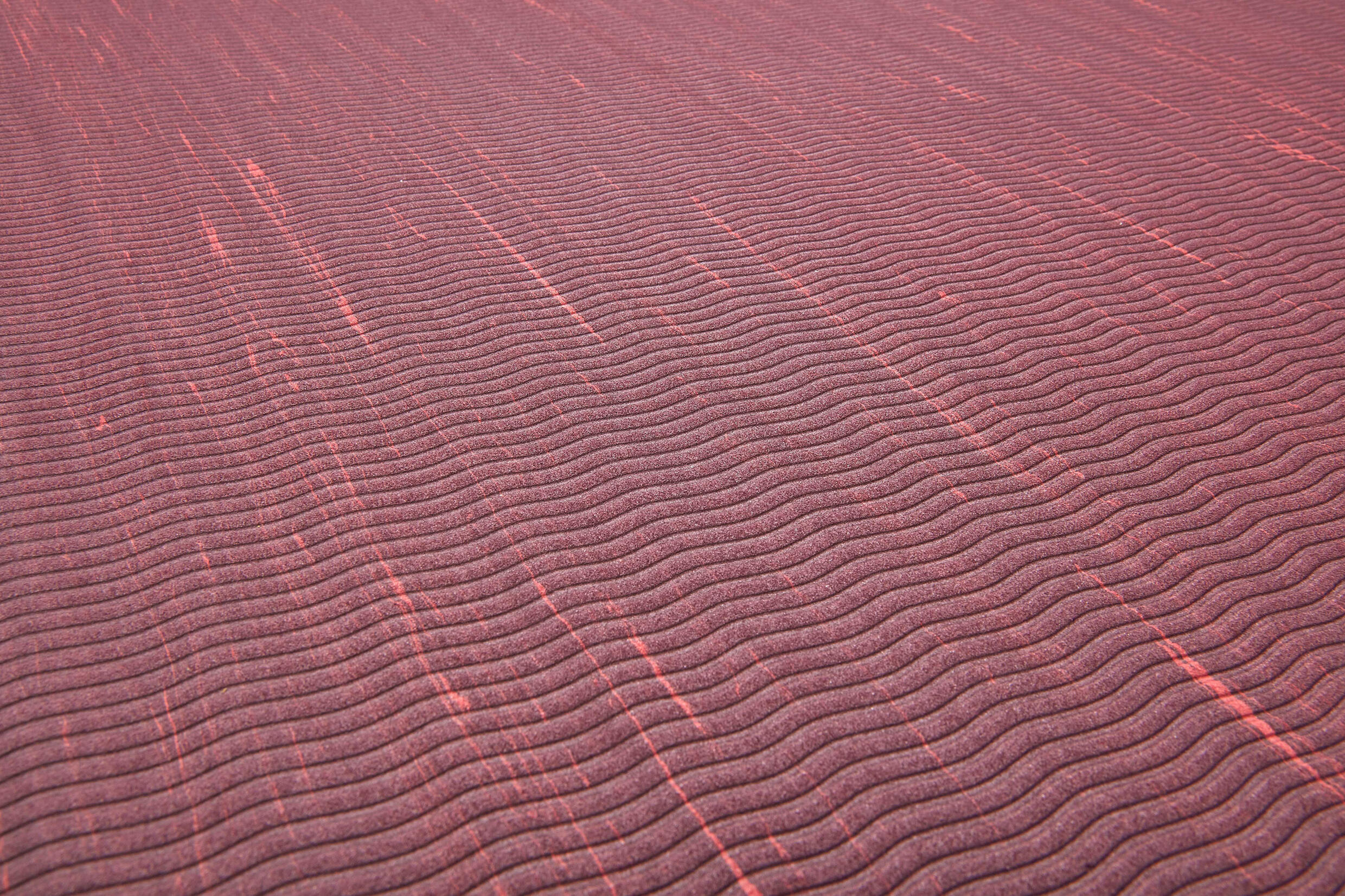 Tapis de yoga Reebok Camo, 5 mm, rouge/marron 4/5