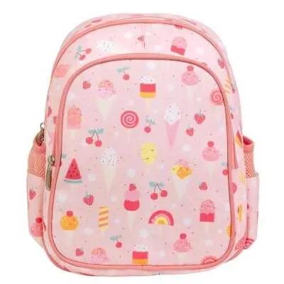 Ice cream backpack with cooler compartment A Little Lovely Company