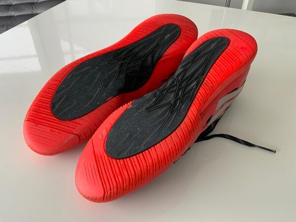 Entre Particuliers - Chaussures de football adidas rouges 5/7