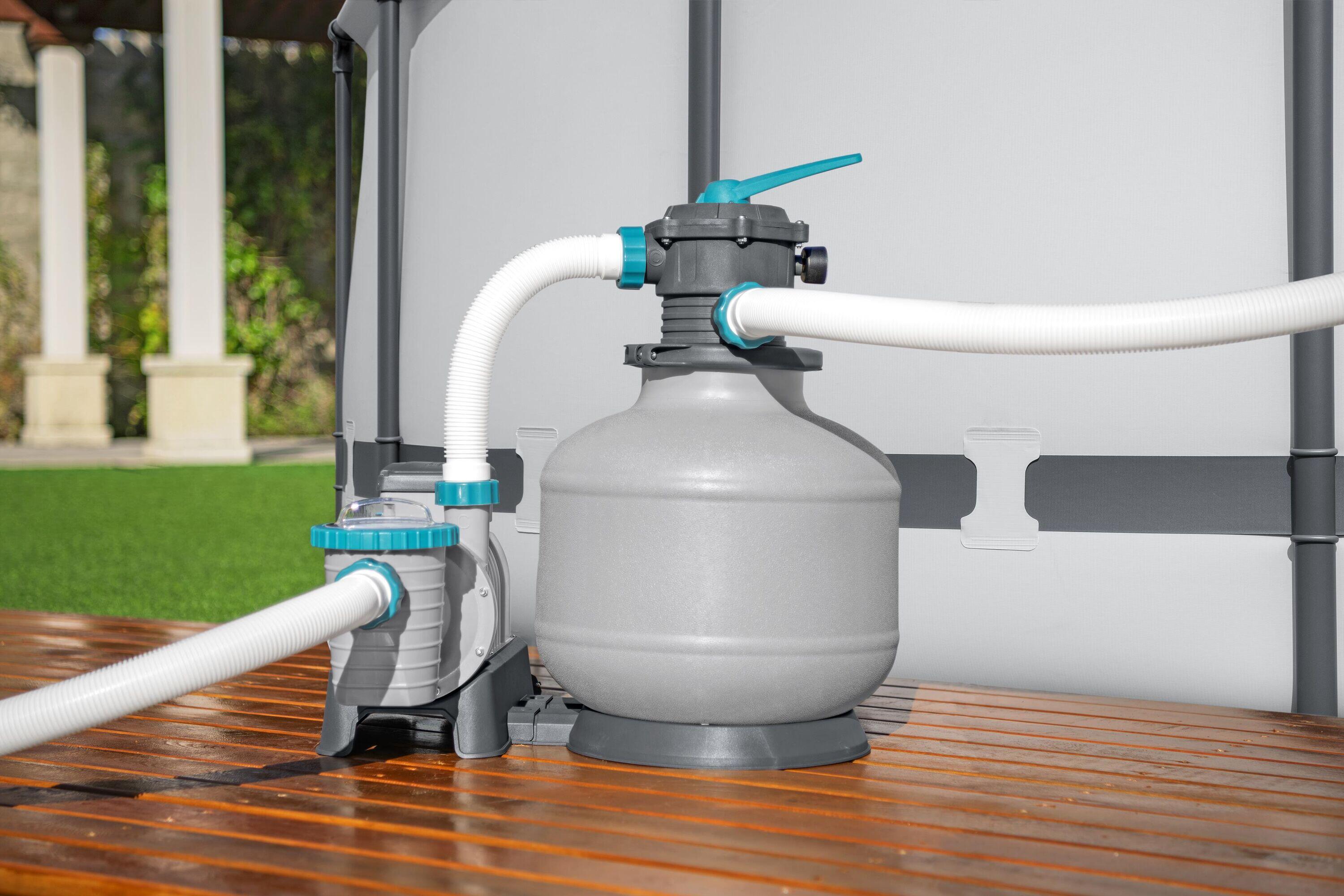 Bomba de filtragem de Areia para piscinas destacáveis Bestway 11.355 l/h 2/7