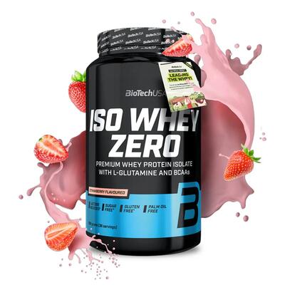 Wei-isolaat - iso whey zero (908g) - vanille
