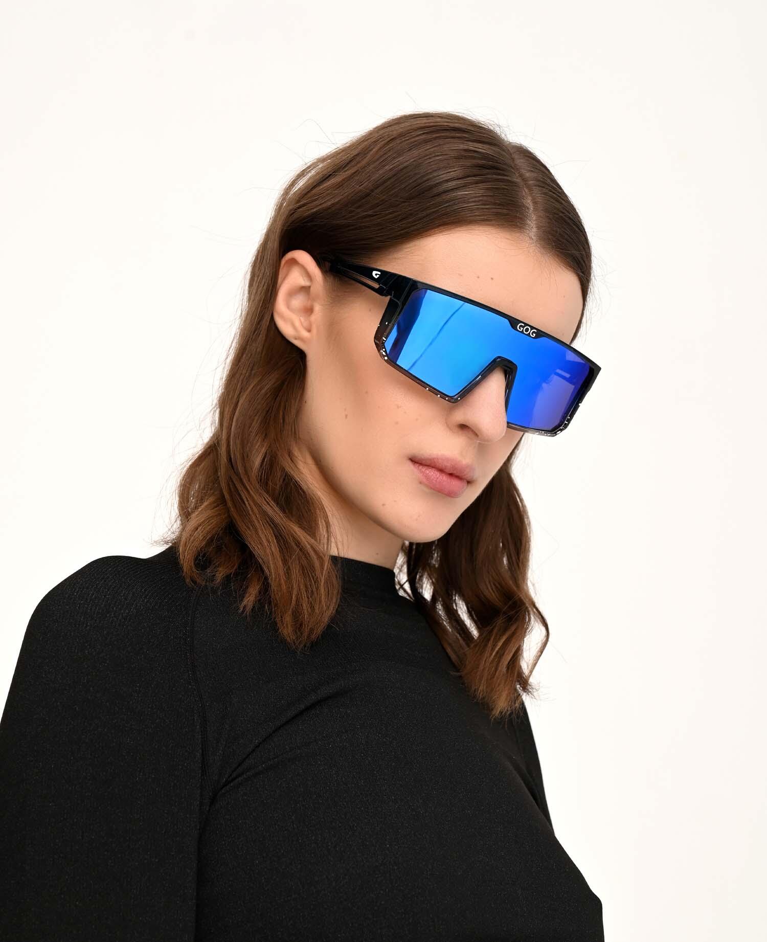 Okulary przeciwsłoneczne GOG Maat - cristal blue/reflex blue 5/7