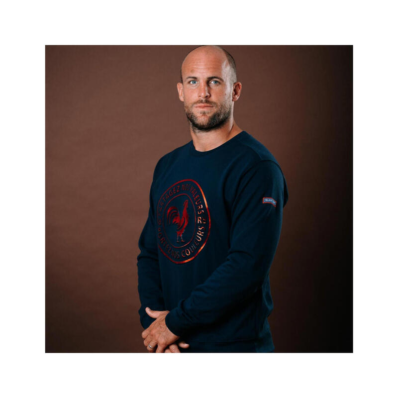 Sweat de rugby homme Coq en Pâte