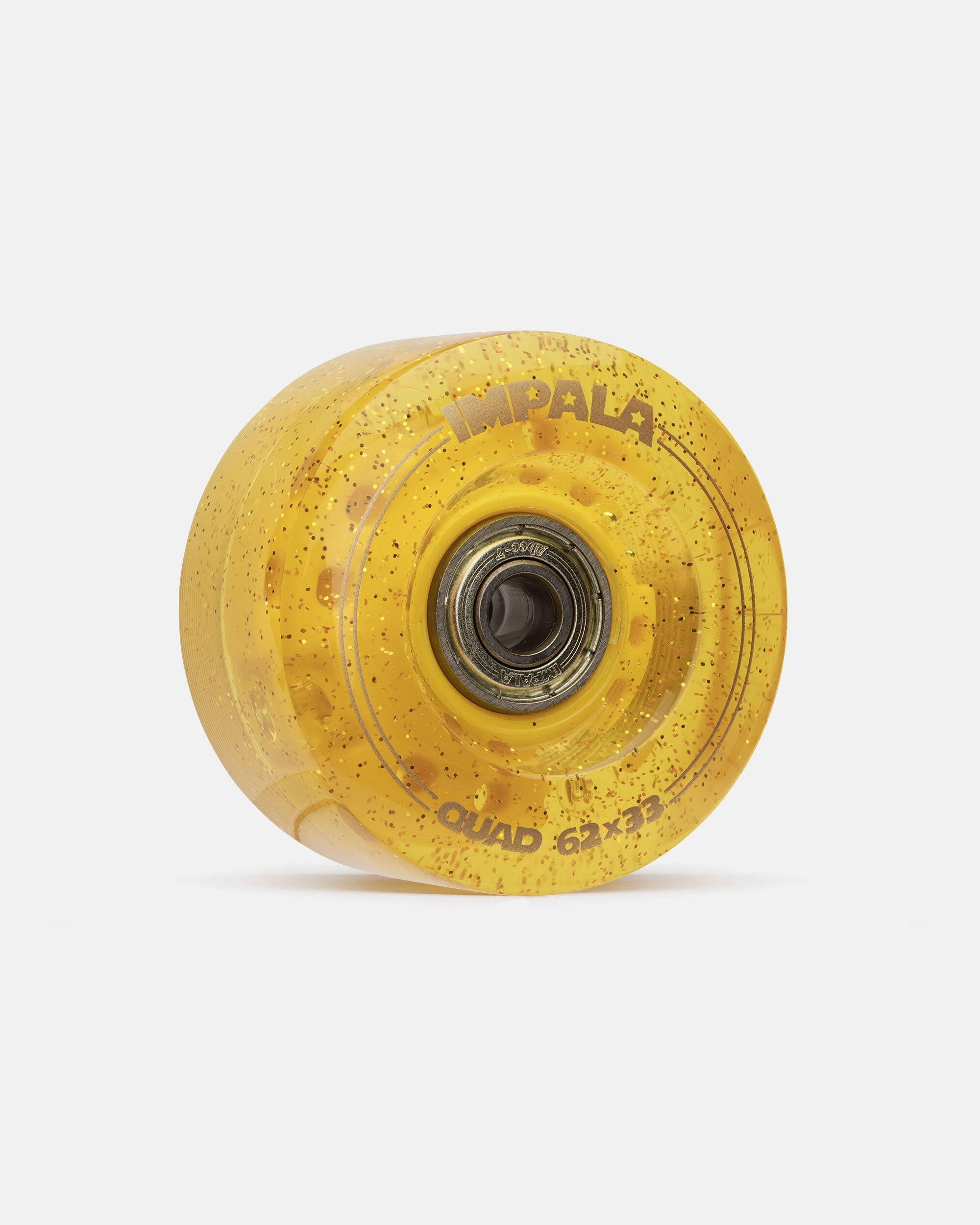 Impala Light Up Quad Wheel 4pk - Gold 2/2