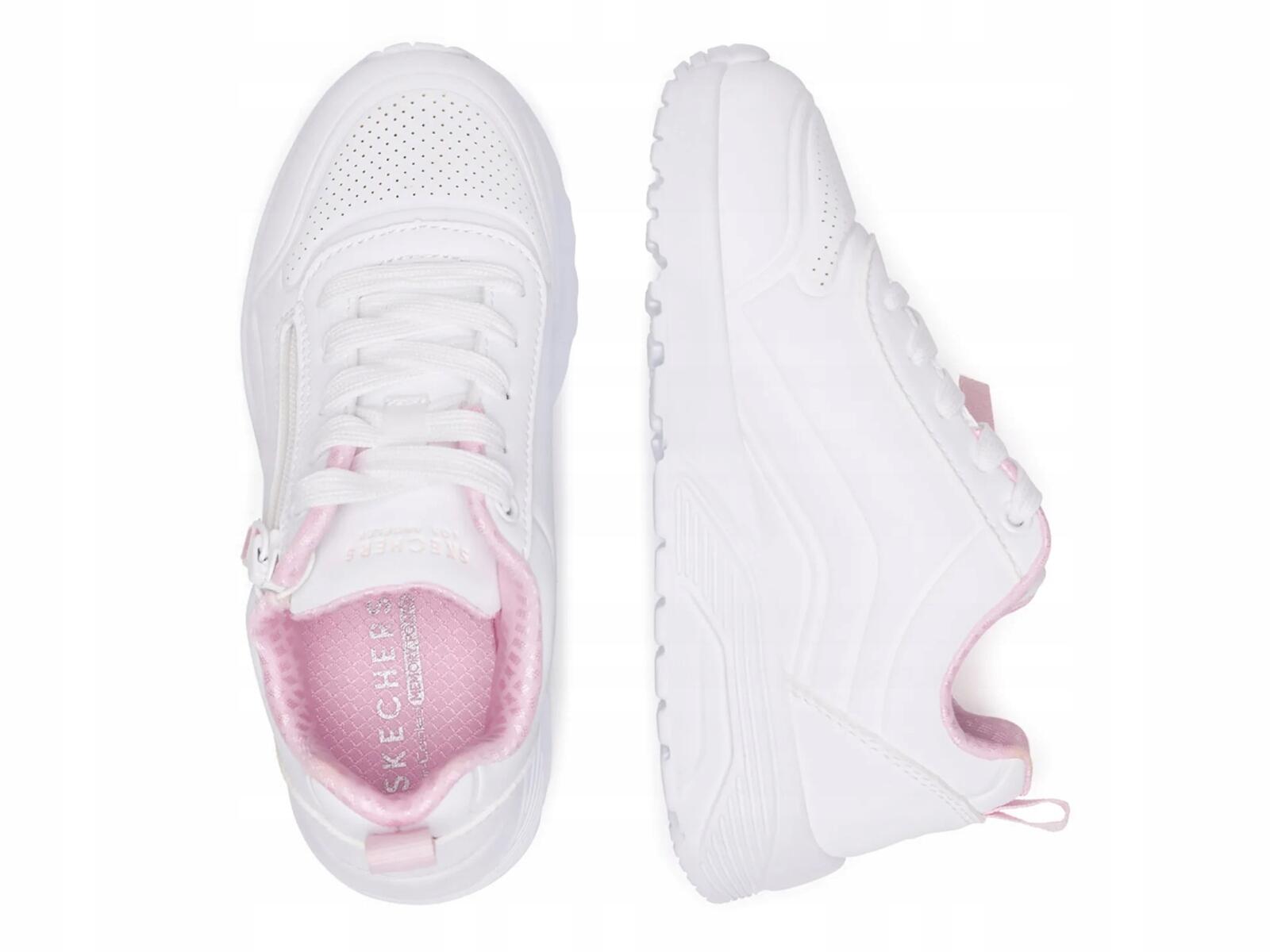 Zapatilla Niña Skechers Uno Lite-Easy Zip Blanco 6/6