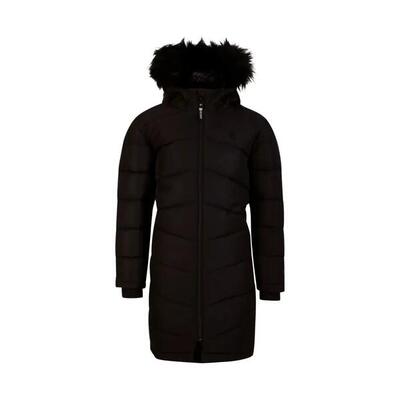 Lange gewatteerde jas met capuchon voor meisjes dare 2b striking iii