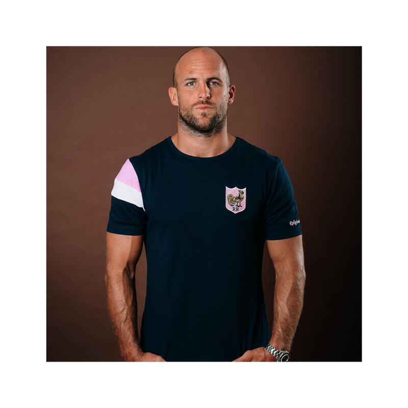 T-shirt manches courtes de rugby homme Bras Parisien