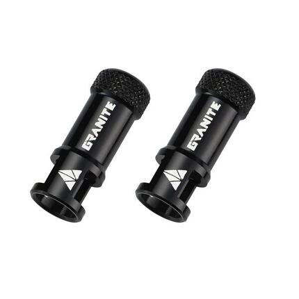 Capuchons de valves demonte obus Granite Design CNC