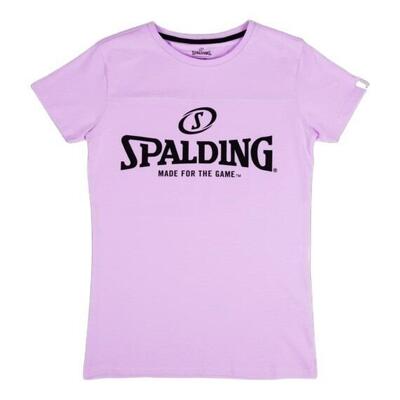Dames-t-shirt spalding essential logo
