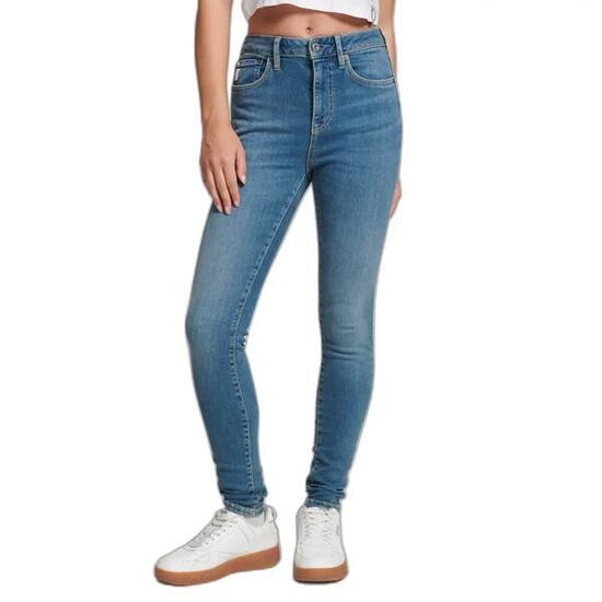 Skinny Jeans mit hoher Taille Damen Superdry Vintage