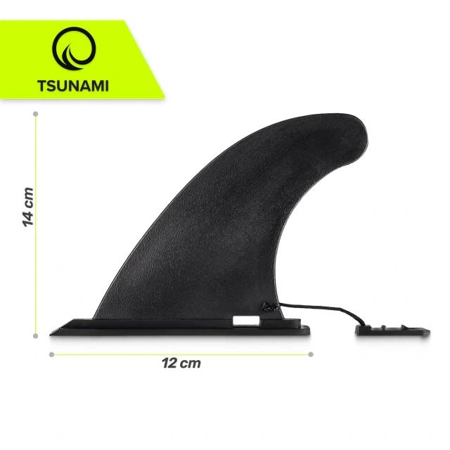 SUP Finne abnehmbar Ersatzfinne Stand Up Paddle Zubehör TSUNAMI 3/7