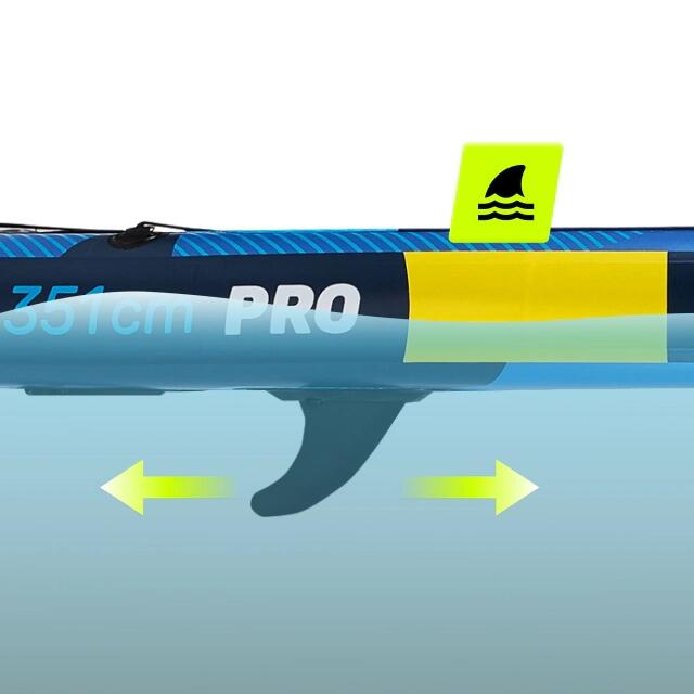 SUP Finne abnehmbar Ersatzfinne Stand Up Paddle Zubehör TSUNAMI 6/7