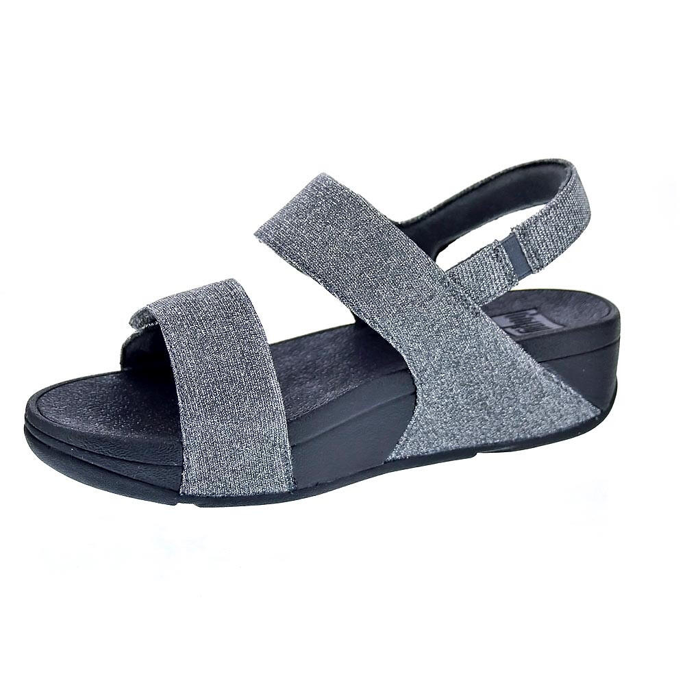 FitFlop Lulu Adjustable Shimmerlux Back-Strap Sandals  TIN 39 2/7