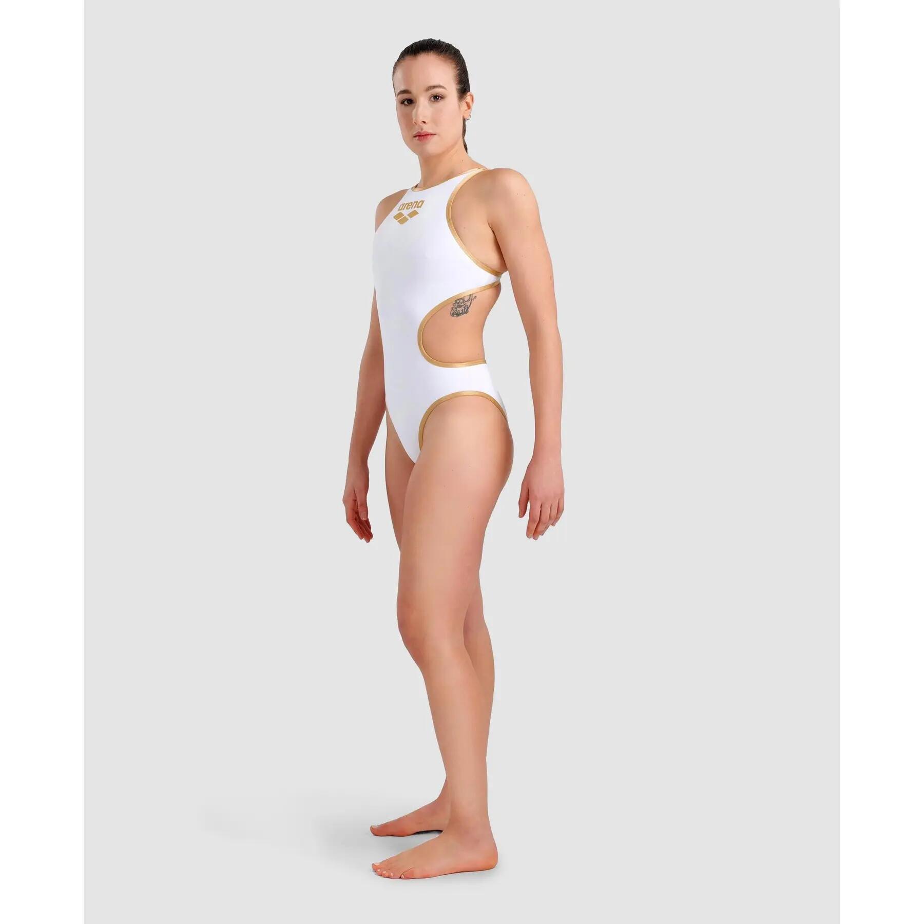 Maillot de bain 1 pièce femme Arena Biglogo 3/5