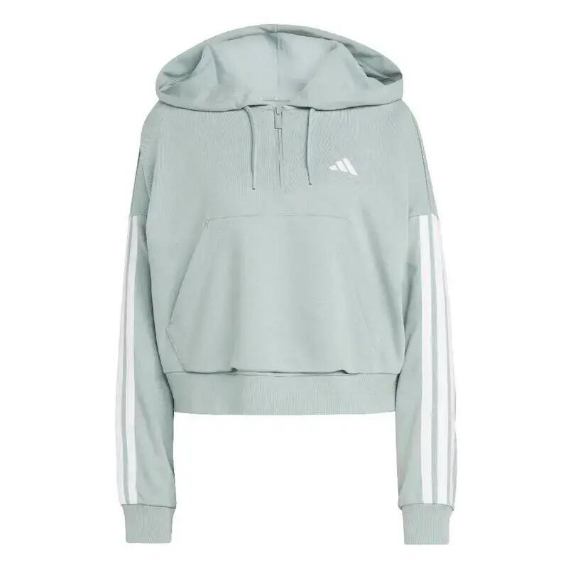 Adidas Essentials Green Polar Fleece Sweatshirts for Women