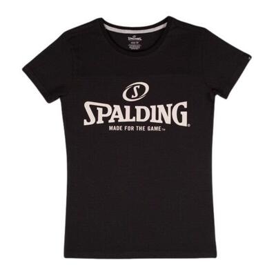 Dames-t-shirt spalding essential logo