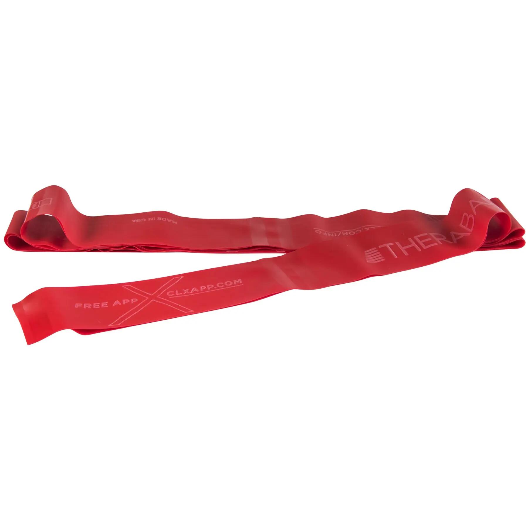 Fitnessband CLX Rot Mittel Fitness / Krafttraining Unisex Rot 2/5