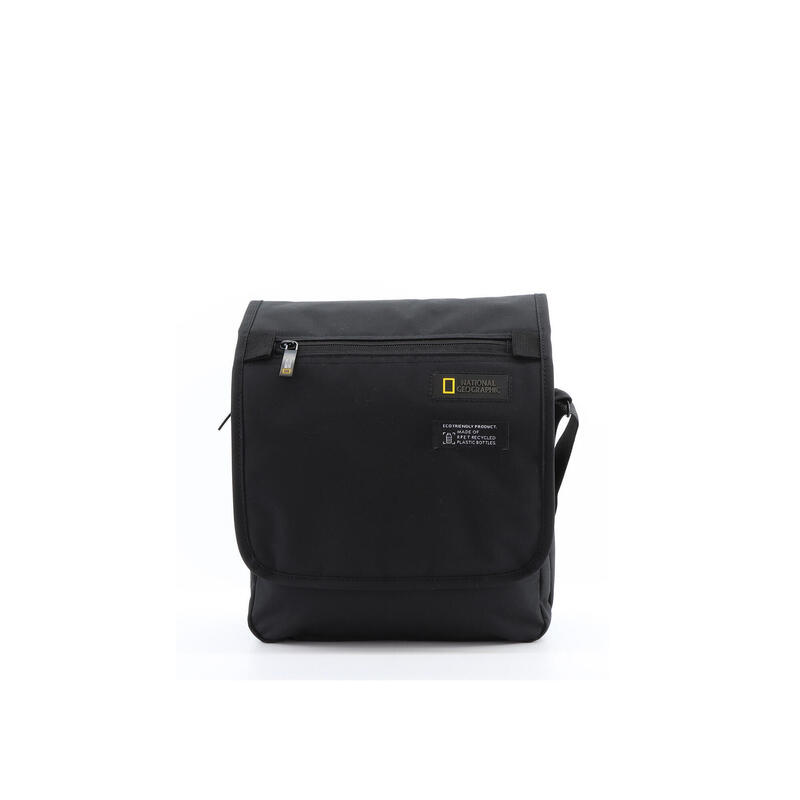 BOLSO BANDOLERA NATGEO SOLAPA, RPET RECICLADO, RFID TARJETAS, TABLET. MUTATION