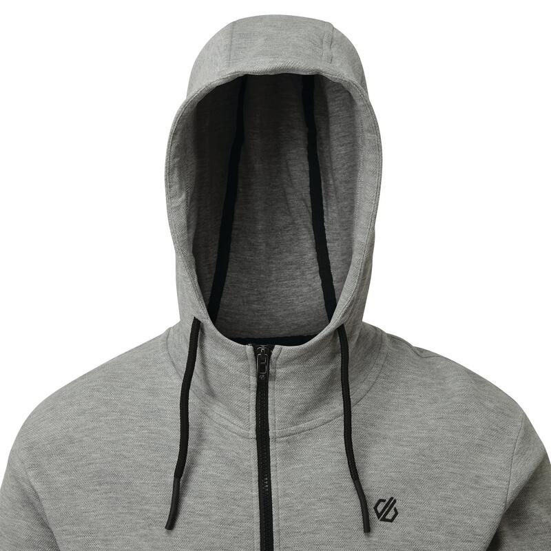 Trainingsjacke Modulus Hoodie Fitness/Gym Herren Ash Grey Atmungsaktiv DARE 2B