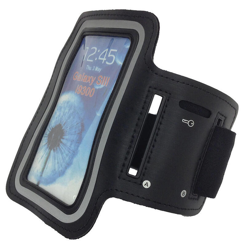 Telefon Arm Band - Handy Smart Phone Halterung Schwarz
