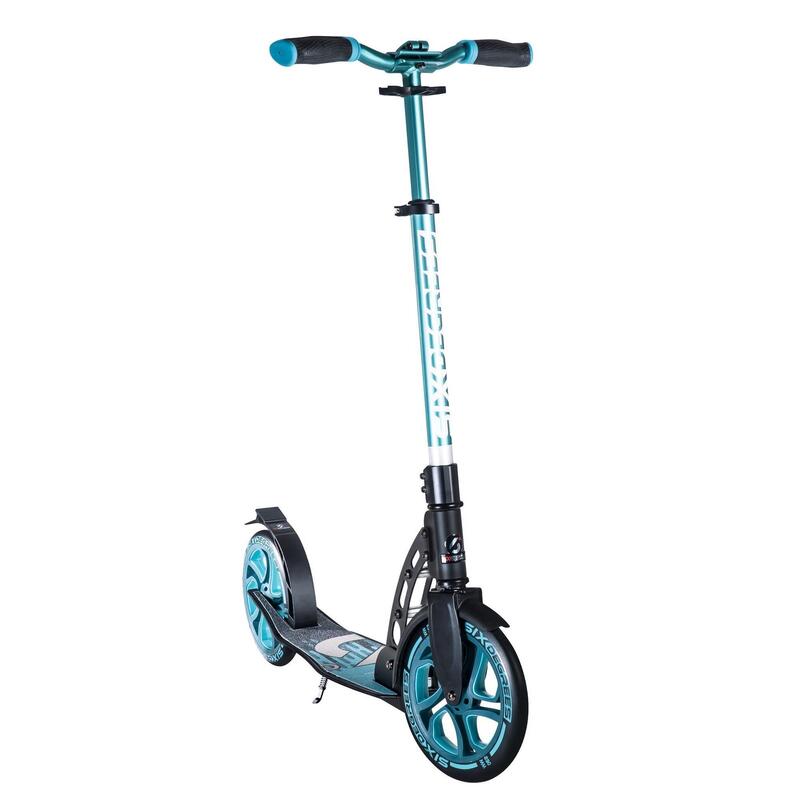 SIX DEGREES Kick Scooter 300/215mm turquoise