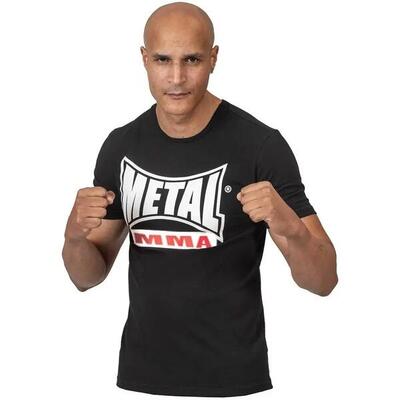 Mma t-shirt metal boxe visual