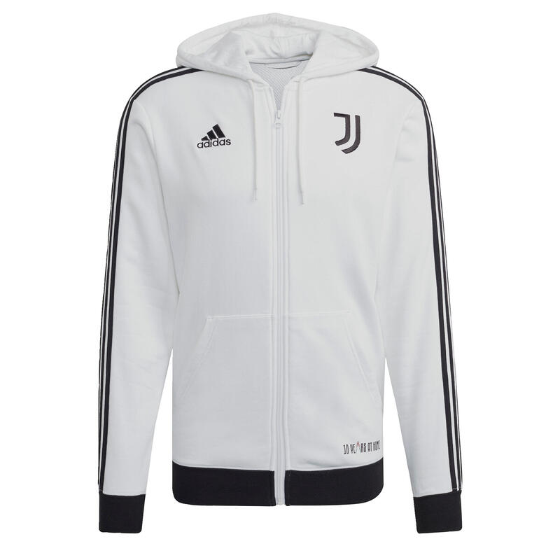 Veste à capuche Juventus 3-Stripes Full-Zip