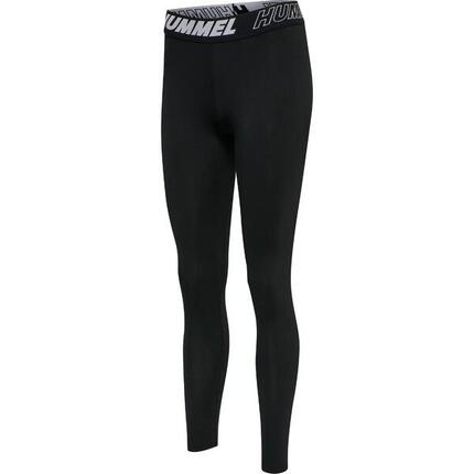 Legging mi-haut en coton femme Hummel TE Maja