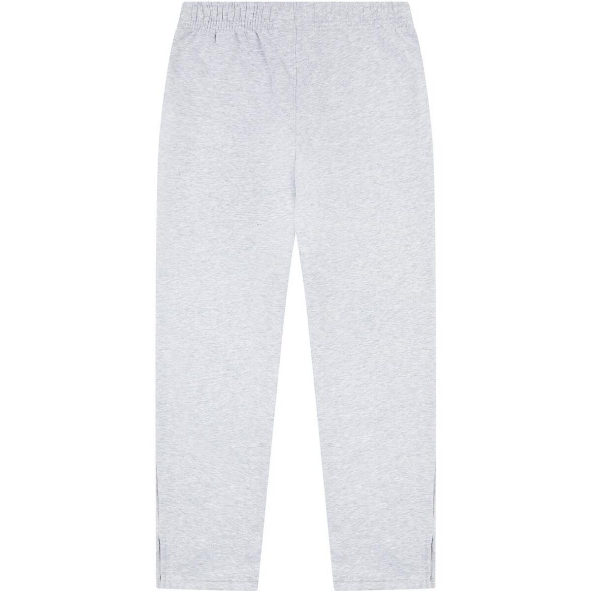 Casual Classics Unisex Adult Core Combed Cotton Split Hem Jogging Bottoms