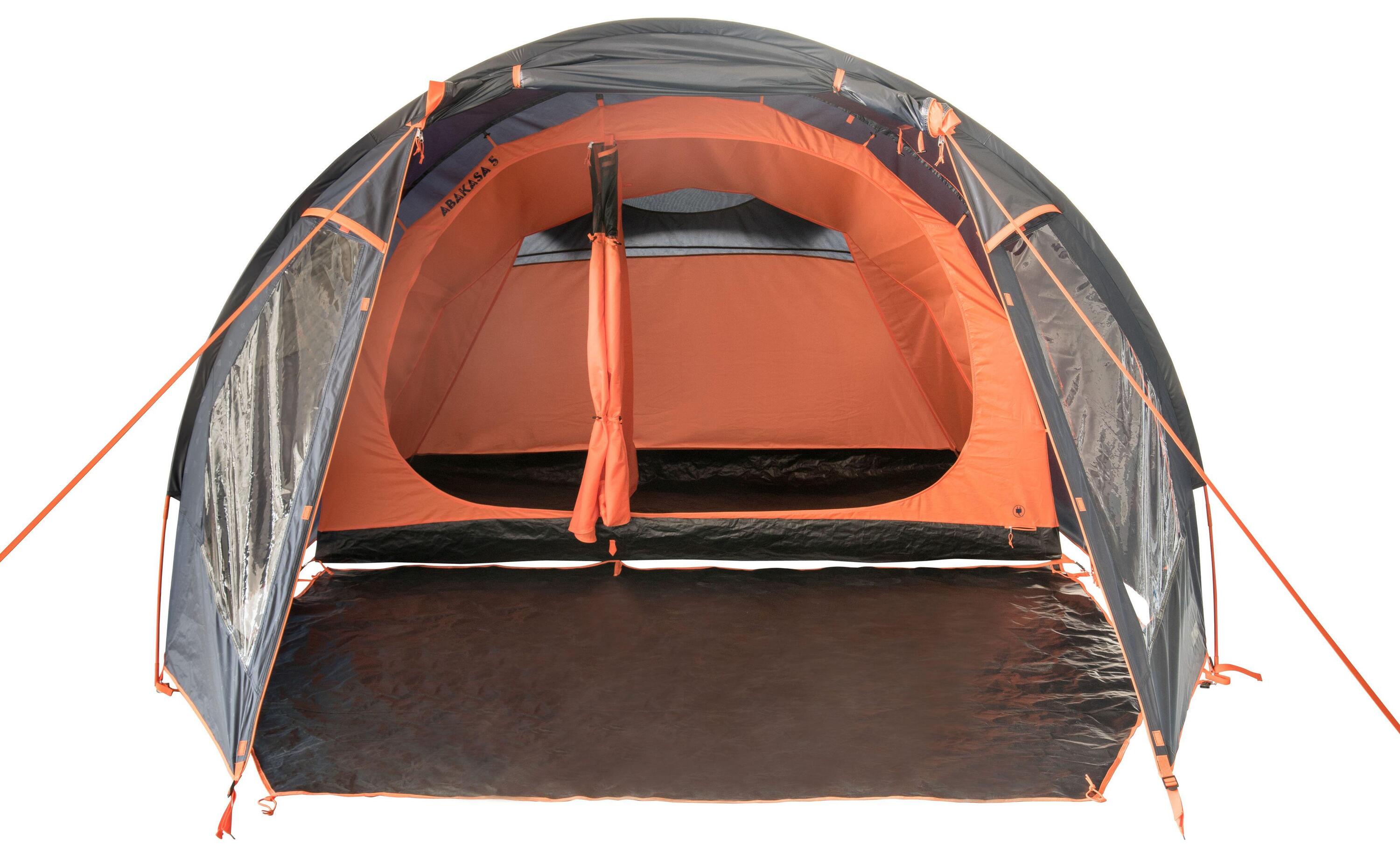 Tenda a tunnel per 5 persone campeggio Abakasa 5/7