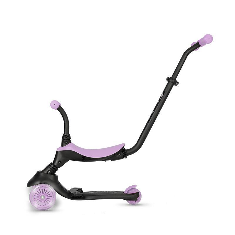 Trottinette Qplay Sema Evo 3-en-1 Violet 4/6