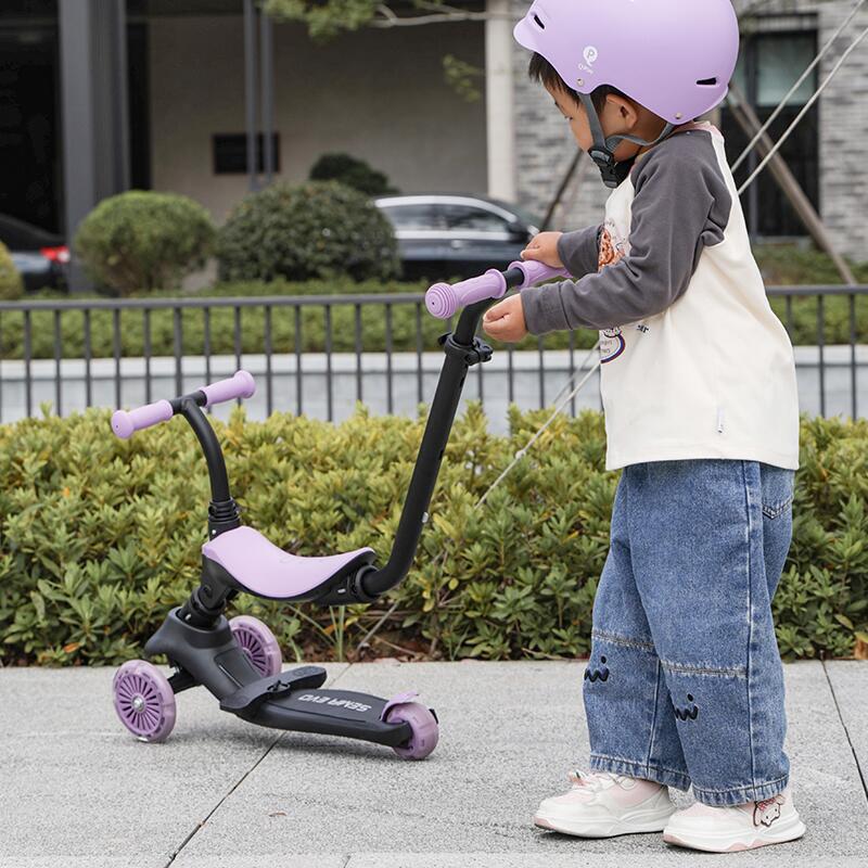 Trottinette Qplay Sema Evo 3-en-1 Violet 6/6