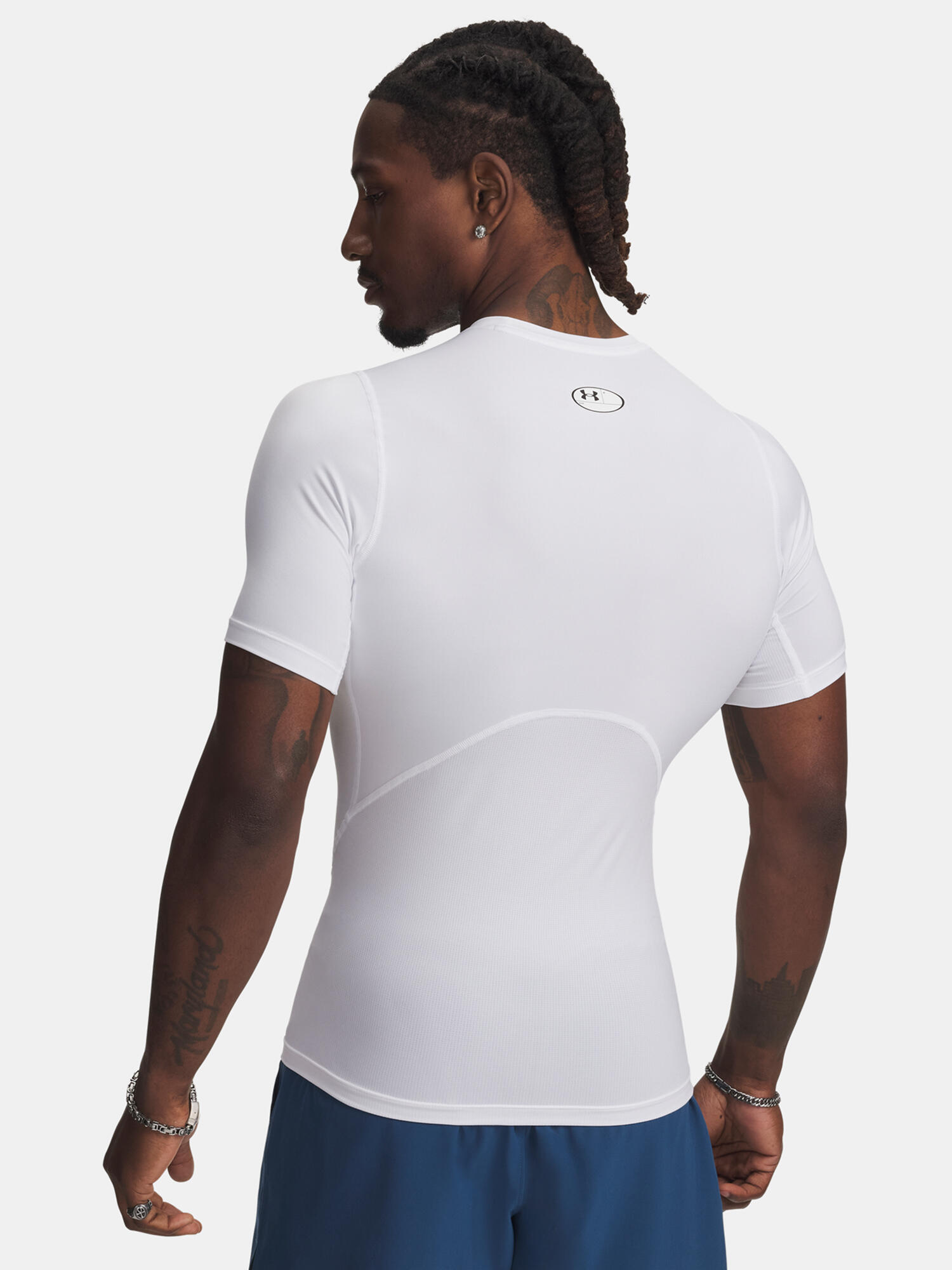 Camisa de entrenamiento de la armadura de la armadura para hombres UA HG 2/6