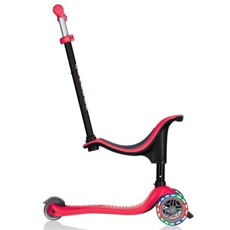 Trottinette draisienne / Tricycle  GO UP Sporty Lights with Stabilisateur  Rouge