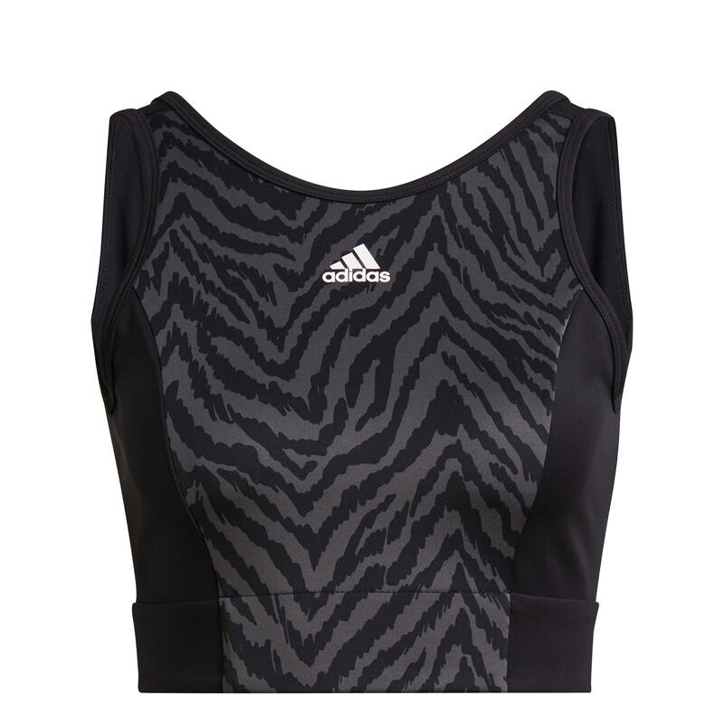 Dames crop top adidas Aeroready Designed