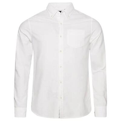 Biologisch katoenen shirt met lange mouwen superdry oxford