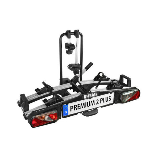 Porte-vélos sur attelage pliable inclinable Eufab Premium Vae / E Bike