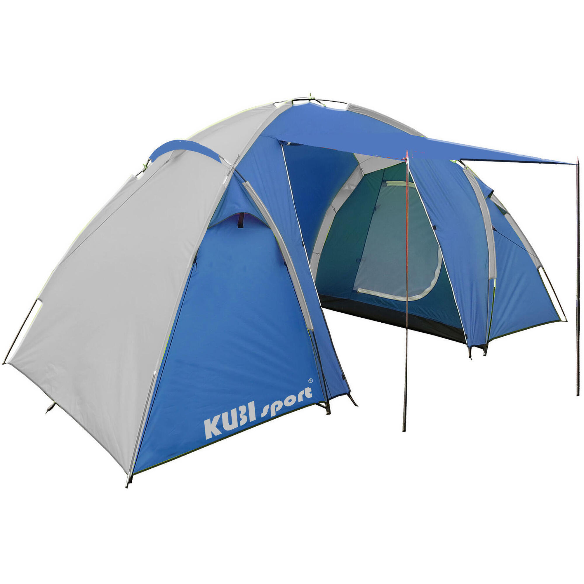 KUBISPORT Rodinný stan pro 4 osoby - 2 ložnice