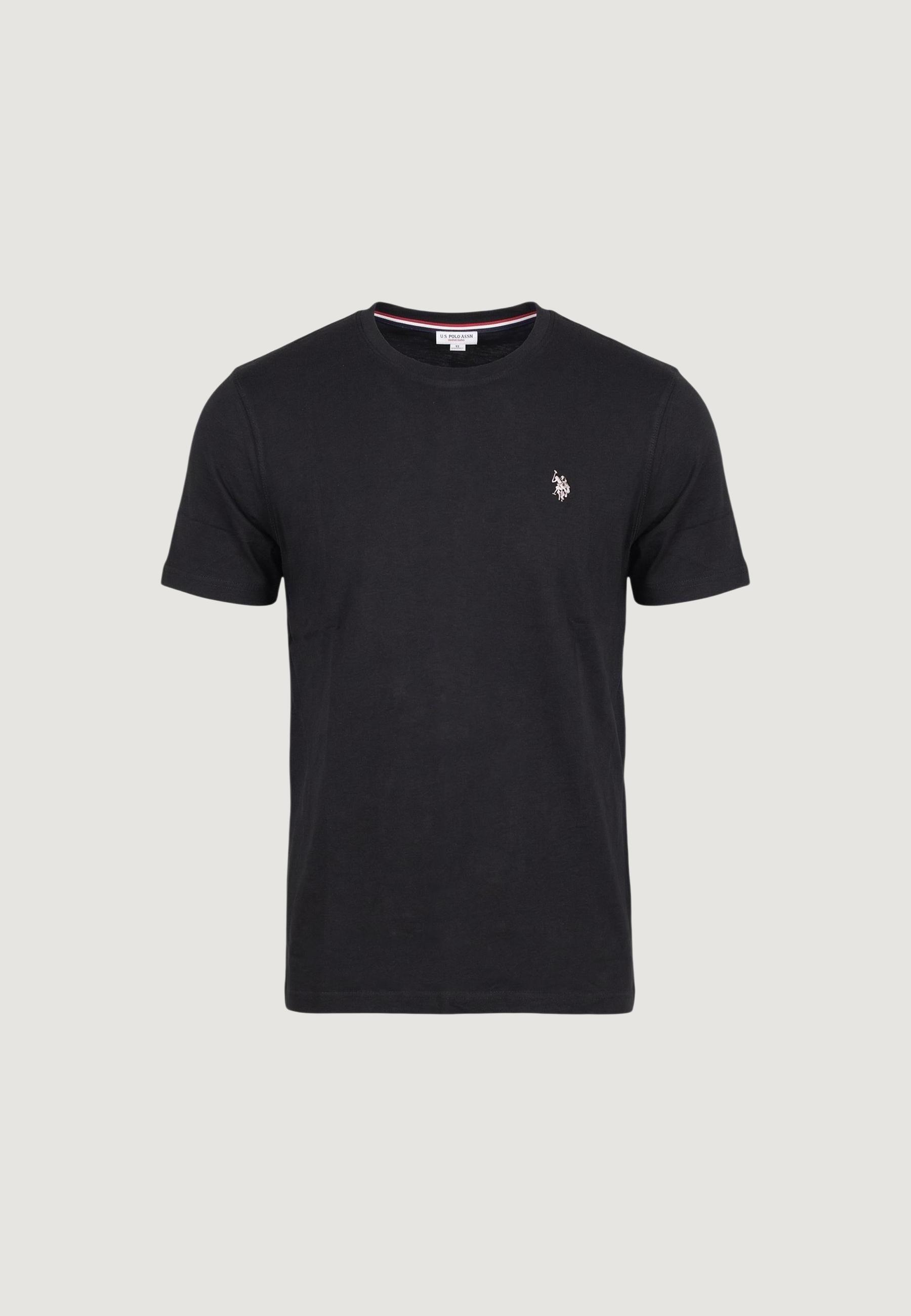 Crop top T-shirt MICK-BASIC HEREN Zwart 5/5