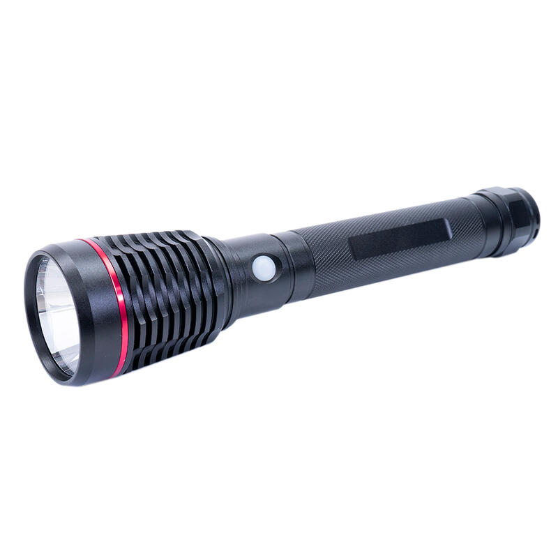 PNI Adventure F420 aluminium zaklamp met 1000lm tot 420m led, met 2 batterijen